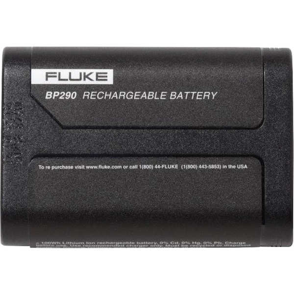 Fluke Li-Ion Batt Pack Single Cap 190-SeriesII BP290 - main