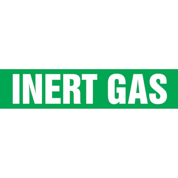 Accuform ASME ANSI PIPE MARKER INERT GAS RPK467SSH - main