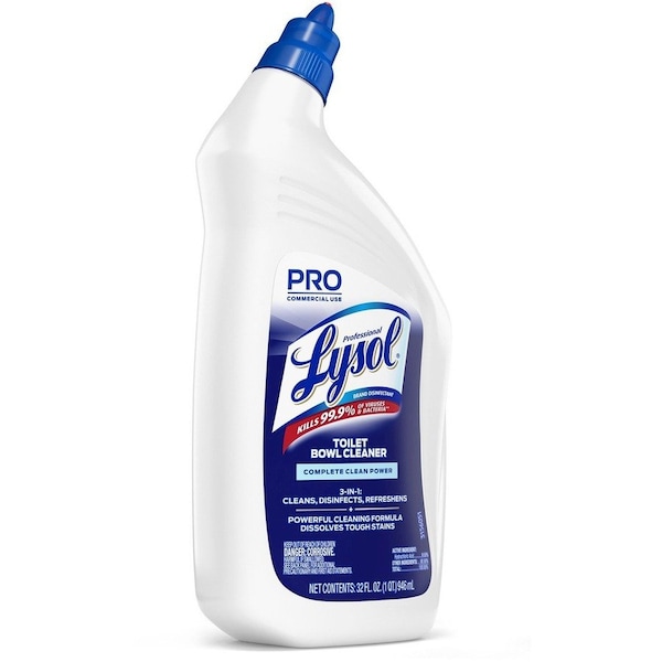 Lysol Power Toilet Bowl Cleaner, No Color RAC74278 - main