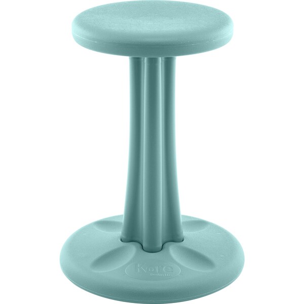 Kore Design Pre-Teen Kids Wobble Chair for Schools, Classrooms, 18.7in tall, Active Seating, Teal 803915 - main