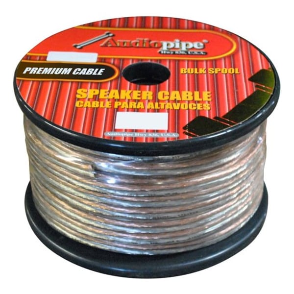 Audiopipe NEW AUDIOPIPE CABLE1025 10 GA 25 SPOOL CAR AUDIO SPEAKER CABLE 10 GAUGE CABLE1025 - main