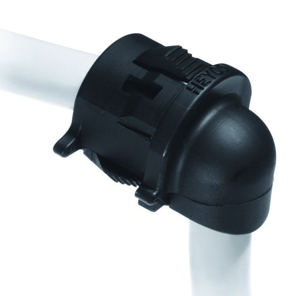 Heyco RDD Lockit Strain Relief Bushing, 90 deg, Round Cable, RDD 101A-90 Black, 1000PK 1816 - main