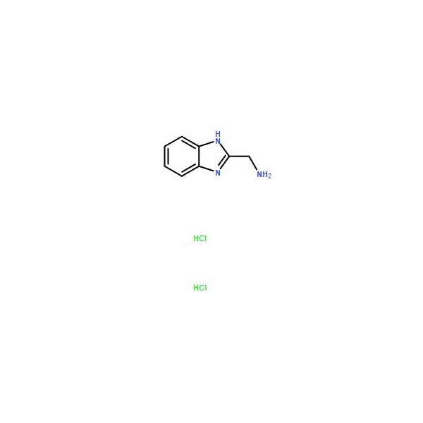 Ak Scientific (1H-Benzoimidazol-2-yl)-methylamine dihydrochloride (5g), CAS 5993-91-9 W7267-5g - main