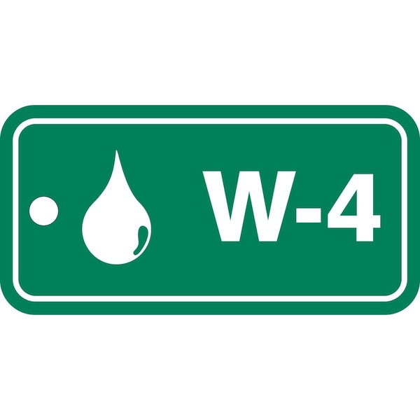 Accuform Danger, HS-Laminate, 3-1/4 in Width, 0.3 in Height, , 5 PK TDF904VPM - main