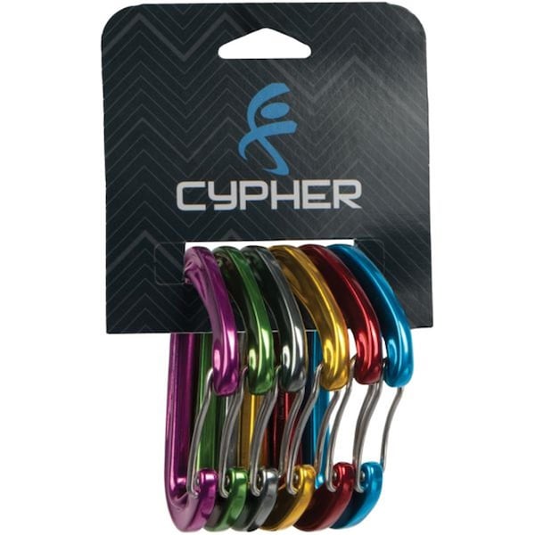 Cypher Mydas Ultra Carabiners, Assorted Color, 6PK 765240 - main