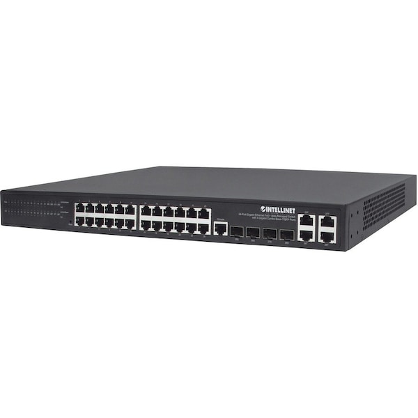 Intellinet Network Solutions Ieee 802.3At/Af Power Over Ethernet (Poe+/Poe) Compliant, 370 W, 561426 - main