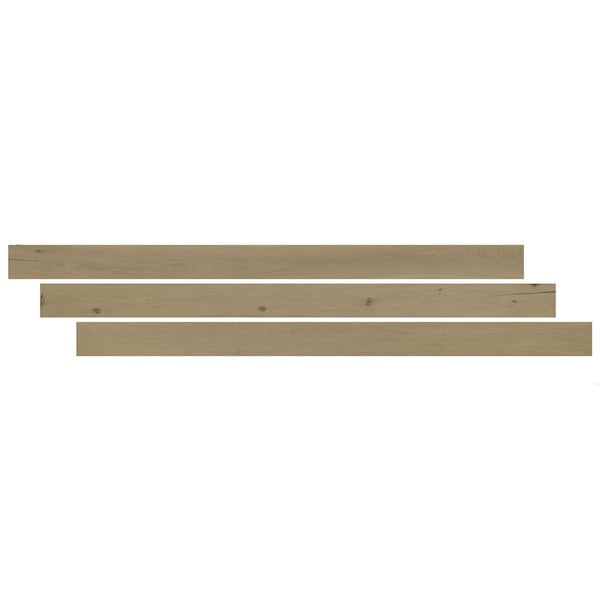 Ackland 0.75in. x 14.75in. x 1.85in. Whitton Engineered Hardwood Flooring Trim Stair Tread Return Molding AKVTWWHIT-RT - main