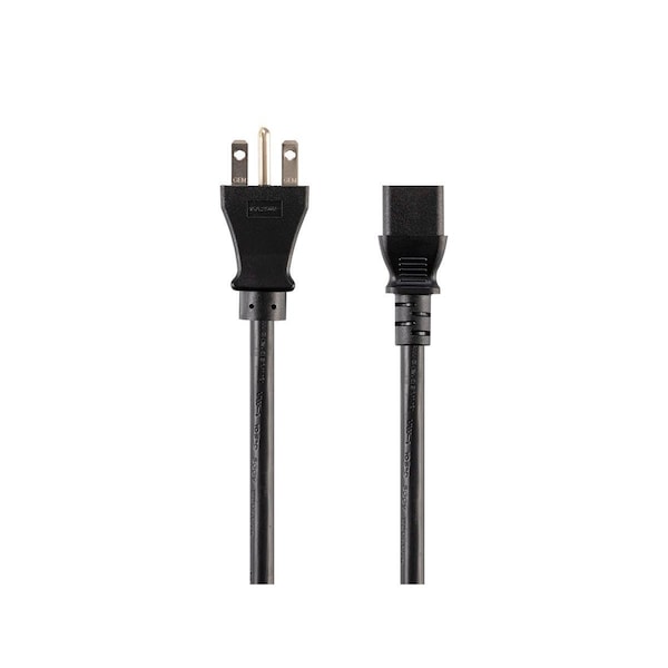 Monoprice Heavy Duty Power Cord - NEMA 6-15P to IEC 60320 C13_ 14AWG_ 15A/1875W_ 40076 - main