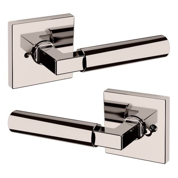 Baldwin Baldwin Preconfigured L029 Lever with R017 Rose Privacy Lock with 2-3/8in Backset and Full Lip L029055PRIV - main