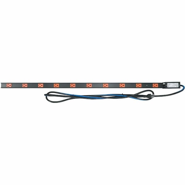 Middle Atlantic Power Strip, 10 Outlet(s) 5-15P, 9 ft. PDT-1015C-NS - main