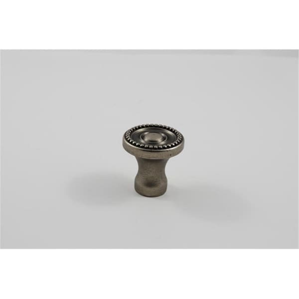 Procomfort Beaded Mushroom Cabinet Knob, Aged Pewter PR472391 - main