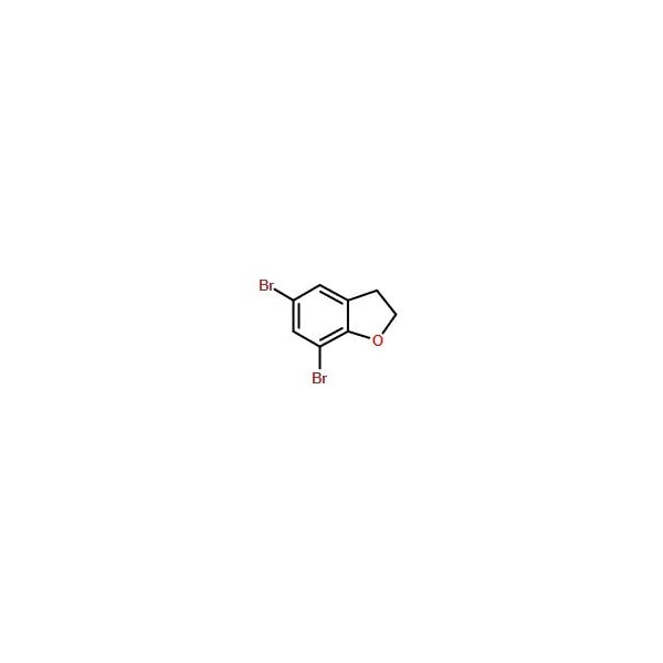 Ak Scientific 5, 7-Dibromo-2, 3-dihydrobenzofuran (5g), CAS 123266-59-1 Z8702-5g - main