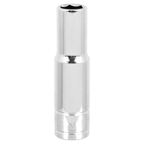 Performance Tool 3/8 In Dr. Deep Socket 10Mm Socket Dp 10Mm, W38410 W38410 - main