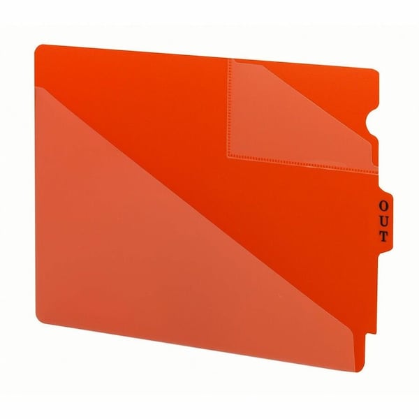 Smead Index Tab, Plastic, Red, PK50 SMD61960 - main