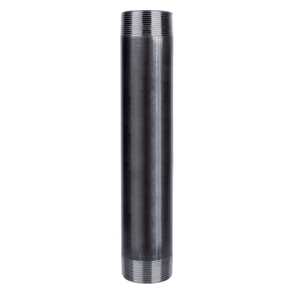 Ace Trading - Nipple 2 in. MIP each X 2 in. D MIP Black Steel 12 in. L Nipple 302U2X12 - main