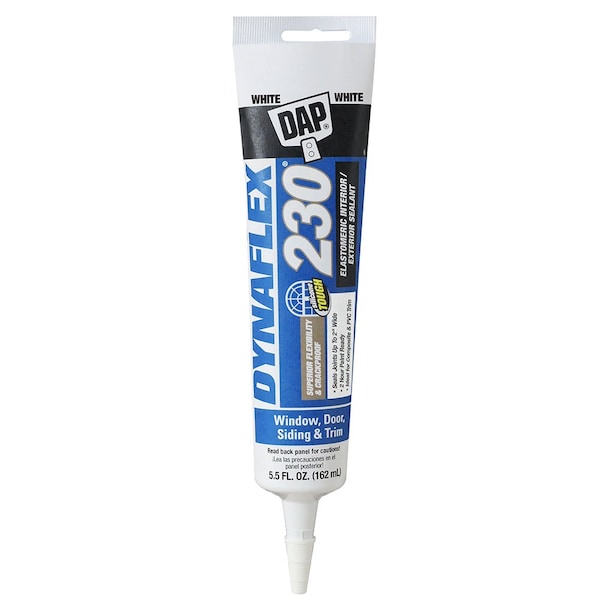 Dynaflex 230 5.5 Oz Dap White PremiumWindow, Door, and Trim Sealant 18285 - main