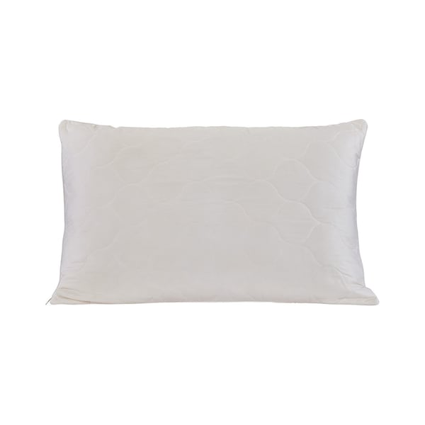 Homeroots Cotton Wool Hypoallergenic Standard Size Bed Pillow 551574 - main