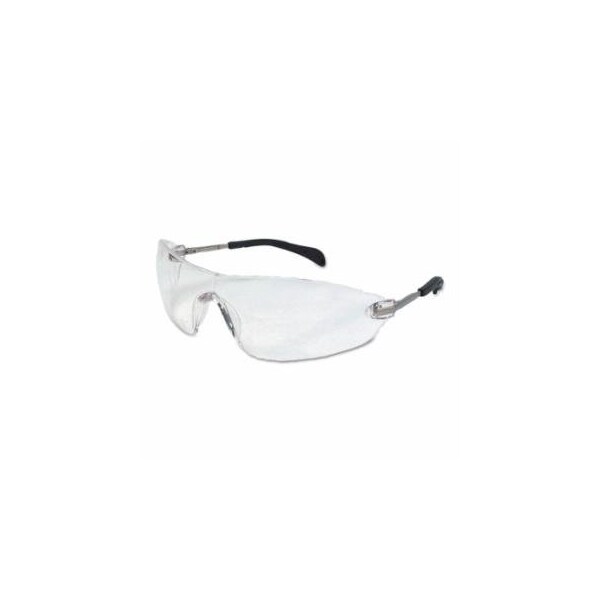 Mcr Safety Blackjack Elite Protective Eyewear, Clear Lens, Duramass HC, Clear Frame 135-S2210 - main