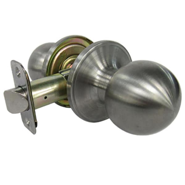 Taiwan Fu Hsing Industrial TruGuard Passage Lockset, Ball Knob Style Stainless Steel 221780 - main