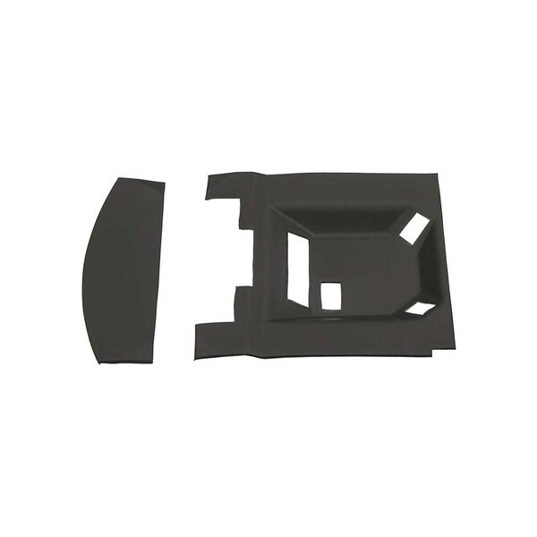 K&M Mfg Complete Headliner Kit for John Deere 20 Series Combines Black Vinyl 4507 - main