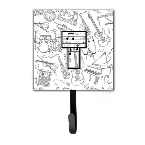 Carolines Treasures Letter T Musical Note Letters Leash and Key Holder CJ2007-TSH4 - main