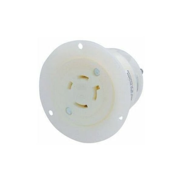 Leviton Industrial Grade Flanged Outlet 20 Amp, 347/600 Volt 3PY 2466 - main