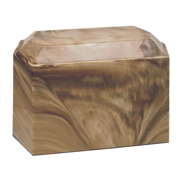 Fasttrack2Fitness Cultured Marble Cremation Providence Adult Urn, Topaz FA2062588 - main