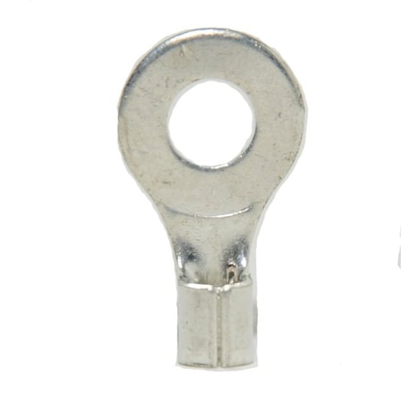 Hillsdale Terminal Ring Terminal, 1/4 in Stud Size, 10 AWG, 600 V, 500 PK 10240 - main