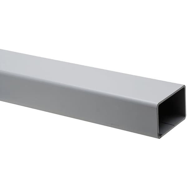 Von Duprin Steel Mullion, Prepped For Two 499F or 268 Strikes, 10'5in, Keyed Removable, Aluminum Painted Finis KR9954 10FT 5IN SP28 - main