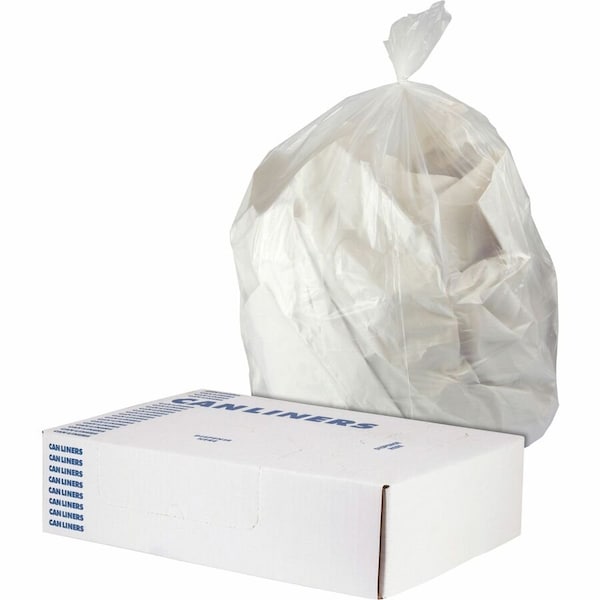 Heritage Bag Linear Low Density Can Liners - 55 gal Capacity - 36in Width x 2 mil (51 Micron) Thickness - Low H7258QC - main