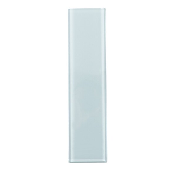 Apollo Tile 1Gray 4 in x 16 in Glass Glossy Wall Subway 5.33 sqft/case, 12PK APLA88092 4x16A - main
