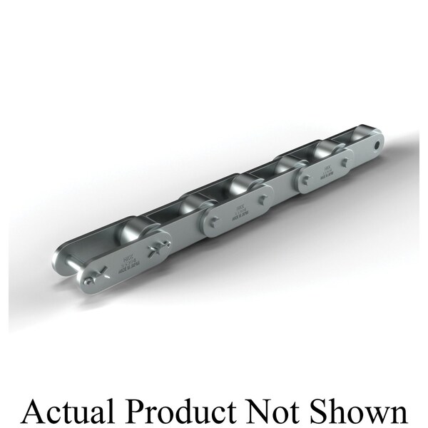 Hkk Chain HKK Heavy Series Double Pitch Car Lg Riv Conv, 10 ft OAL, 2 P, 1-1/8 Dia x 5/8 W, .156 THK Plate SC082R1A - main