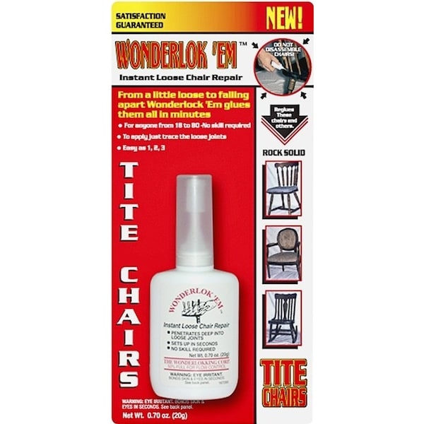 Wonderlok Em Tite Chair Glue, 20 g Bottle W2081 - main