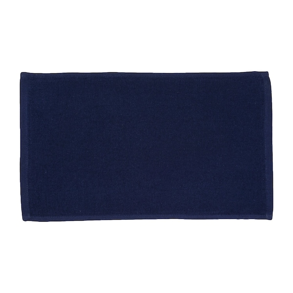 Towelsoft Light Weight Terry 100% cotton Sports Face Towel 11 inch x 18 inch Navy Face-EL1410-NVY - main