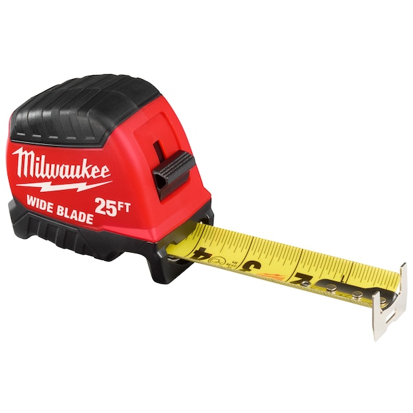 Milwaukee Tool 25ft Wide Blade Tape Measure 48-22-1225 - main