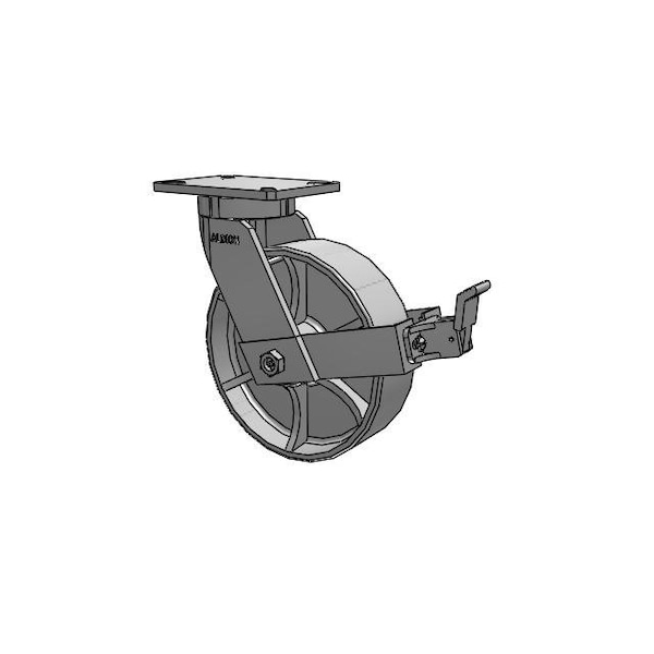 Albion Caster, Kingpinless, 10x3, 470CA10501SFBB 470CA10501SFBB - main