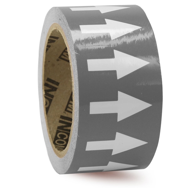 Accuform DIRECTIONAL FLOW ARROW TAPES 2 in x RAW453WTGY - main