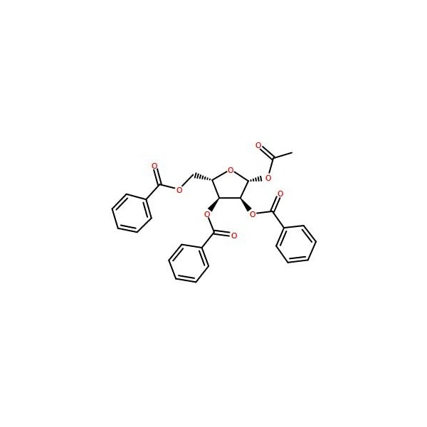 Ak Scientific 1-O-Acetyl-2, 3, 5-tri-O-benzoyl-beta-L-ribofuranose (1g), CAS 3080-30-6 7727AJ-1g - main