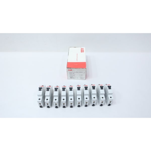 Abb MINIATURE CIRCUIT BREAKER 8A AMP 230V-AC 400V-AC 1P, 10PK S201-C8 - main