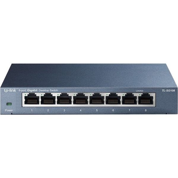Tp-Link THE 8 10/100/1000MBPS DESKTOP SWITCH PROVIDES YOU AN EASY WAY T TL-SG108 - main