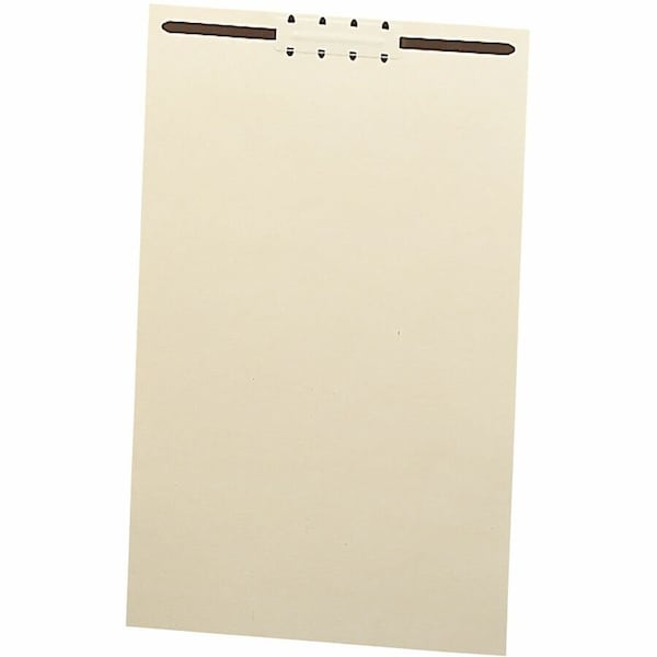 Smead FILE BACKS W/ 2in CAPACITY PRONG FASTENERS, LEGAL SIZE, MANILA, 100PK 35521 - main