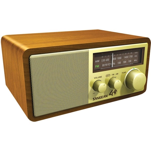 Sangean America SANGEAN WR11SE Hi Fi Analog Table Top Radio 40th Anniversary Edition Gold Face P WR-11SE - main