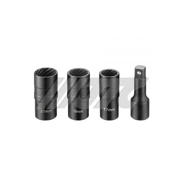 Jtc Auto Tools 1/2 in drive double-sided twist socket set for locking wheel nuts (VW, BMW) 4267 - main