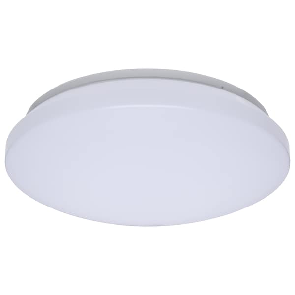 Nuvo 11in. LED Cloud Fixture 12.5W 27K/30K/35K/40K/50K CCT Selectable Round Shape White Finish 120V 62/1850 - main