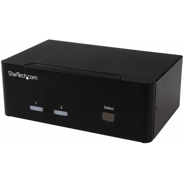 Startech.Com 2-port KVM Switch with Dual VGA and 2-port USB Hub - USB 2.0 SV231DVGAU2A - main