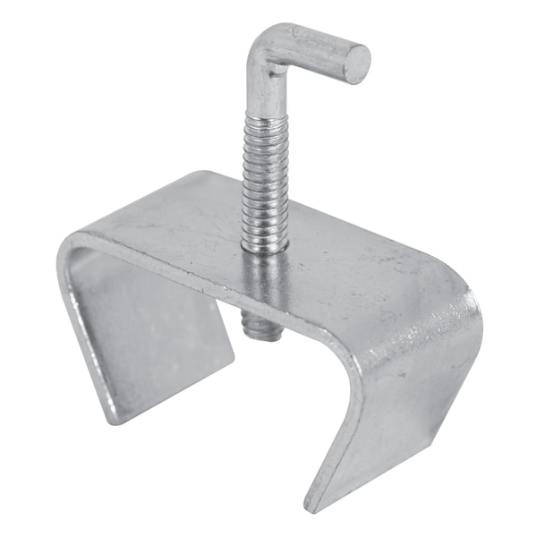 Prime-Line Prime-Line Silver Steel Handrail Bed Frame Clamp 1/4 inch Ga. 1.25 in. L 20 lb U 9006 - main