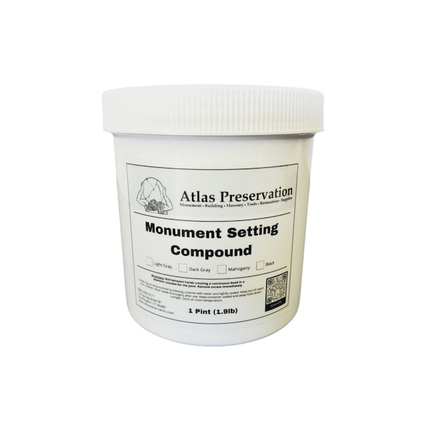 Join-Tite Monument Setting Compound - Light Grey Pint. For Creating a Seal Between Headstone or Monuments and MSC-LGp - main
