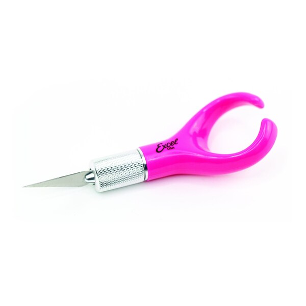 Excel Blades K72 Precision Index Knife - Pink - Fine Tip Handle for Detail Work 16072IND - main