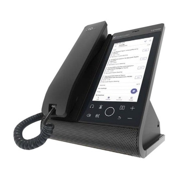 Audiocodes AudioCodes C470HD IP Phone - Corded/Cordless - Corded/Cordless - Bluetooth, Wi-Fi - Wall Mountable ZOOM-C470HD-DBW - main