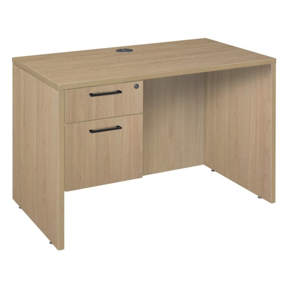 Regency Pedestal Desks, 29 in H, 42 in W X Wood, Noble Oak LSP4224NO - main